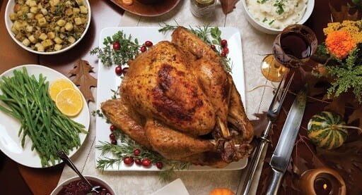 thanksgiving day holiday set table 3d1eb3a6