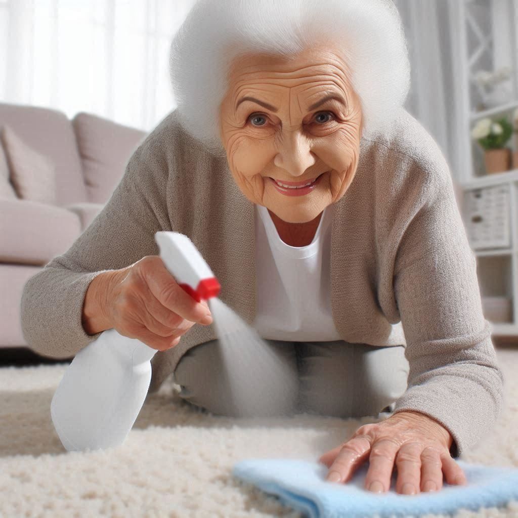 Using Vinegar To Clean Grandmas Carpets